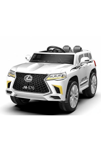 CARTOY سيارة لكسوس JM-570 للأطفال ببطارية 12 فولت،مع ريموت كنترول،محركين،إضاء...