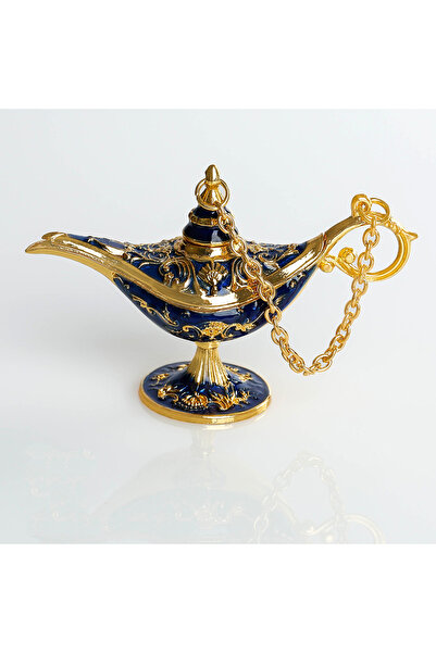 Choice بوق معدني أزرق، مصباح علاء الدين السحري، تقليد للحرف اليدوية الكلاسيكي...