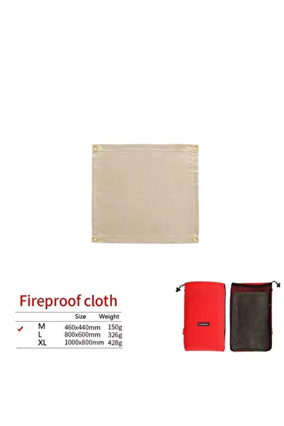 Choice24 Fiberglass-M-46X40cm New Outdoor Camping Fireproof Cloth Picnic Barb...