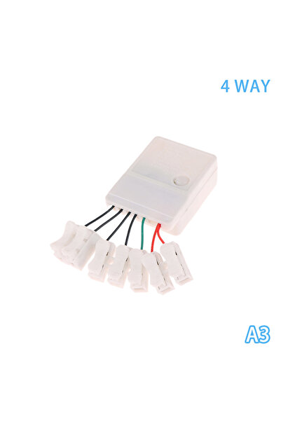 choice2 A3 LED String 2/4 Way 8 Modes Lights Twinkle EK-04 Dimmer Flexible St...