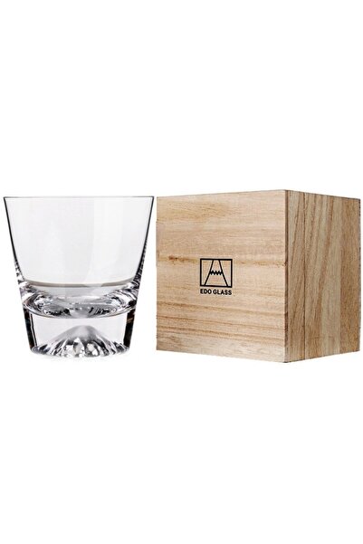 Choice 300ML Bring a wooden box 1PC Transparent Snow Mountain Cup Japanese Mo...
