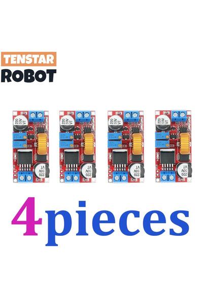 Choice 4pcs XL4015 Module TENSTAR 4pcs Red XL4015 5A DC to DC Power Converter...