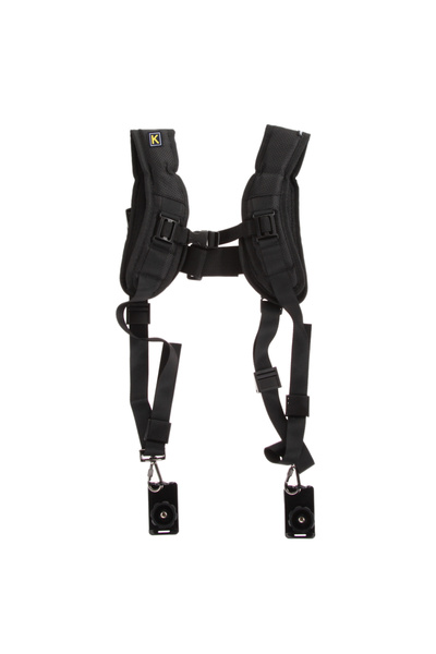 VAKIND حزام كاميرا مزدوج، حزام كتف محمول، حامل كاميرا، ملحق تعديل سريع