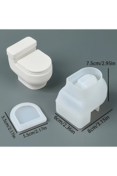 Choice 1pcs 1pc Silicone Resin Casting Molds for Candle Holder and Storage-To...
