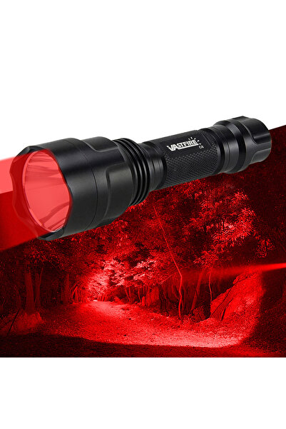 Choice without battery Red Light 2500LM 500-800M Range LED Tactical Hunting F...