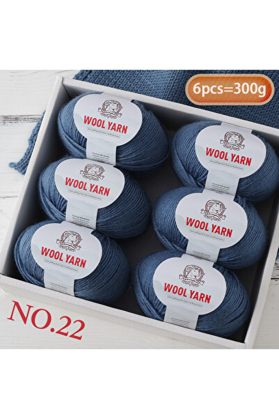 Choice 22 300g Medium-Fine Wool Yarn 212 Medium Thickness Alpaca Wool Yarn Ca...