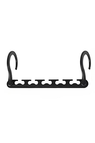 Choice Black 1pcs Foldable Magic Hanger Multi-function Five-hole Connection H...