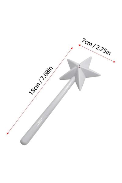 Choice رشاشات ملح بيضاء للمطبخ، موزع ملح على شكل عصا نجمية، قابلة لإعادة التع...