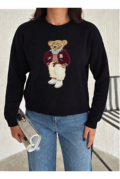 NEER Ayıcıklı Triko kazak