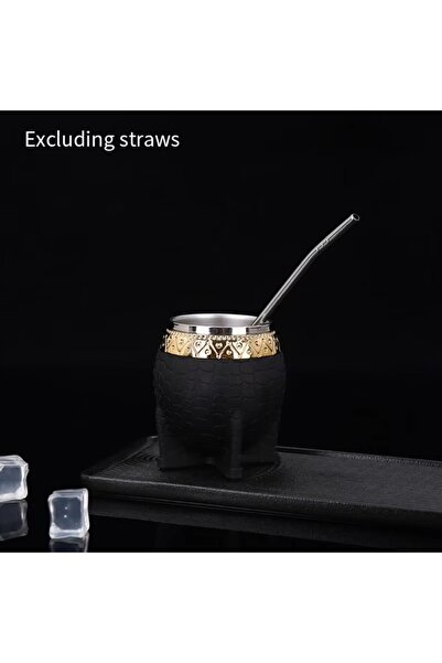 Choice Black Hot Sale 260ml Mate Cup Stainless Steel Double-layer Insulated C...