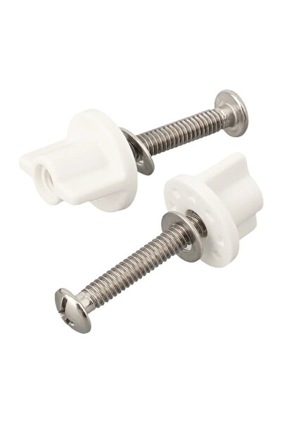 Choice براغي تثبيت مفصلات مقعد المرحاض B M6، قطع غيار بديلة، مفصلات علوية، أج...