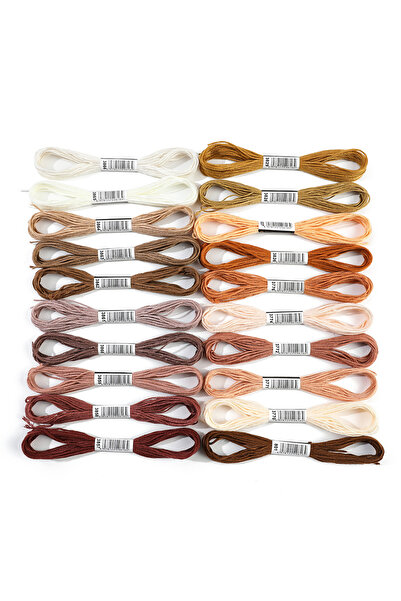 Choice Melard 20colors/set Embroidery Floss Thread Set Cross Stitch Thread Ma...