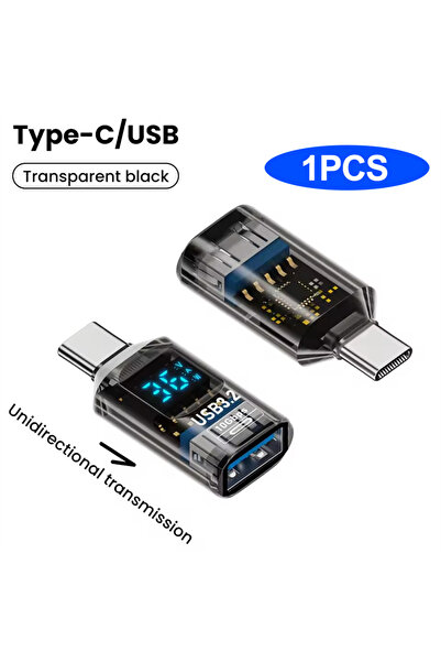 Choice F USB 3.2 Digital Display Adapter 10Gbps USB C OTG Male to Female Conv...