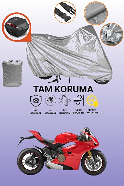 dokaca غطاء محرك متوافق مع دوكاتي بانيجالي V4 متوافق مع الحقيبة الخلفية باللو...