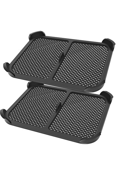 Choice واقي رذاذ أسود مكون من قطعتين، مقاوم للحرارة، مناسب لقلاية الهواء نينج...