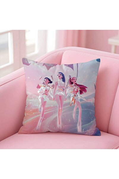 Choice 45X45cm z1 KPop Demon Hunters Pillow Case, Hot Movie Pattern Printed C...