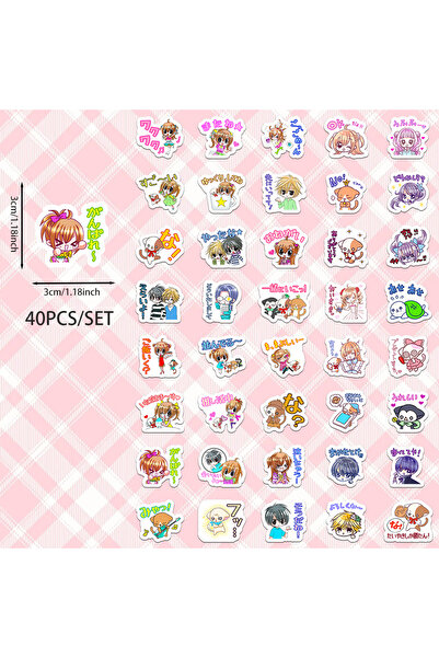 Choice ملصقات كرتونية من سلسلة كيرارين ريفولوشن، مقاس 6×5.2×0.5 سم، من إنتاج ...