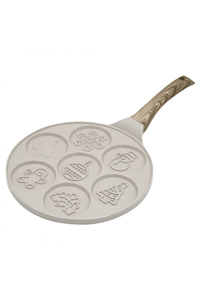 Klausberg KB 7970 Pancake Pan, 26.5 cm, 7 Compartments, Non-Stick Coating, In...