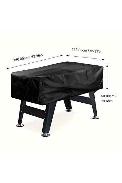 Choice 160x115x50cm 1 Piece 210D Small Football Table Cover for Soccer Table ...