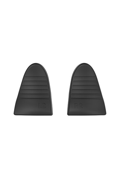 Choice أسود جديد لوحدة تحكم PS5 2.0، مفاتيح تمديد عصا التحكم L2 R2، مفاتيح تم...