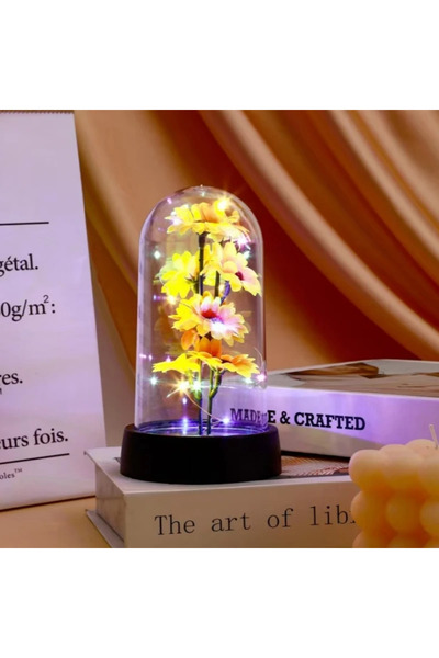 Choice مجموعة زهور عباد الشمس الاصطناعية البلاستيكية الملونة، هدية مثالية لعي...