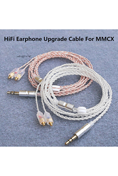 Choice Silver Transparent HiFi Silver Plated Earphone Upgrade Cable 3.5mm MMC...