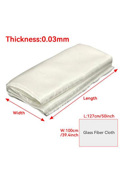 Choice 50 X 39 1pcs 1pcs 1.27x1m New Glass Fiber Woven Fiberglass Fabric Clot...
