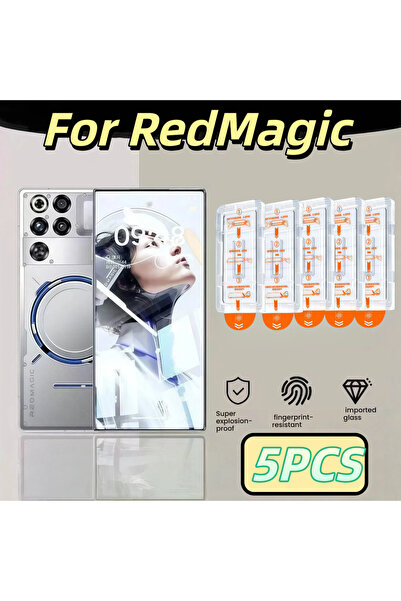 Choice1 واقي شاشة ZTE nubia RedMagic 11 Pro مكون من 5 قطع، متوافق مع هواتف Nu...