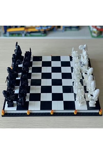 Choice no box New MOC 76392 movie Wizard Chess Magic Game Building Block Knig...