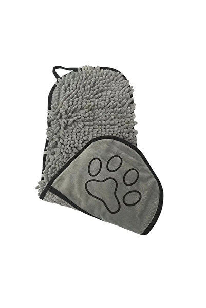choice2 منشفة ماصة رمادية اللون للقطط والكلاب، بطانية شعر ذهبية كبيرة الحجم س...