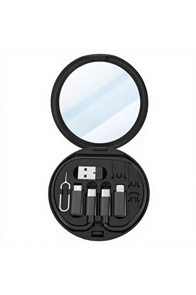 Choice Black With Mirror 60W Multi 4-in-1 Fast Charging Data Cable Type-C USB...