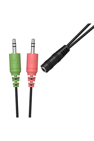 Jopus Headphone Adapter Y Cable 3.5mm to Pc Laptop Microphone Audio Converter...