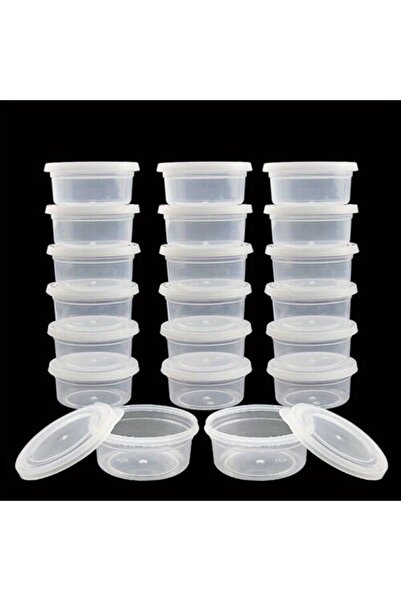 Choice Clear 20 Piece Modern Transparent Plastic Storage Containers with Cove...