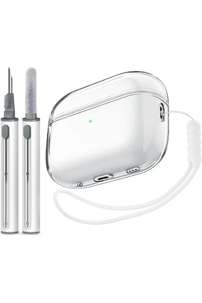 Choice غطاء حماية شفاف لسماعات AirPods Pro 3 لعام 2025، مصنوع من مواد ناعمة، ...