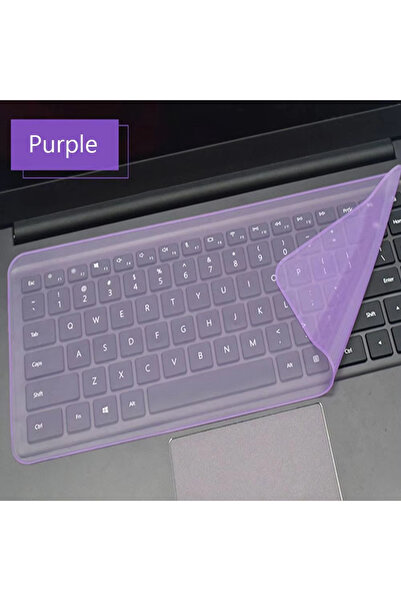 Choice Purple-12-14 inch 13-17 Inch Universal Laptop Keyboard Cover, Silicone...