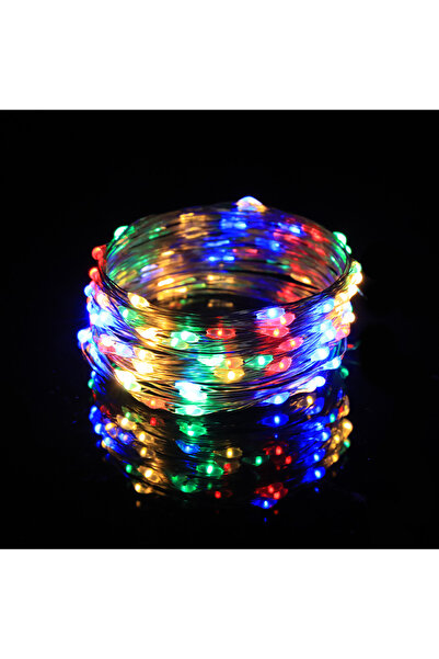 Choice سلسلة إضاءة LED خيالية تعمل بمنفذ USB، مزودة بجهاز تحكم عن بعد و8 أوضا...