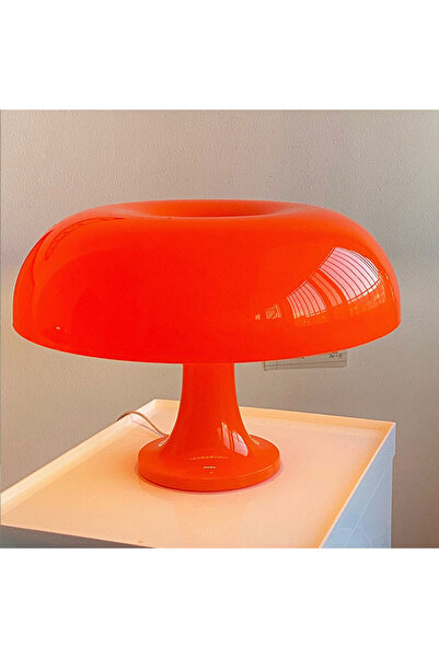 Choice Orange Led Mushroom Table Lamp, Modern Minimalist Desk Lamp, USB Power...