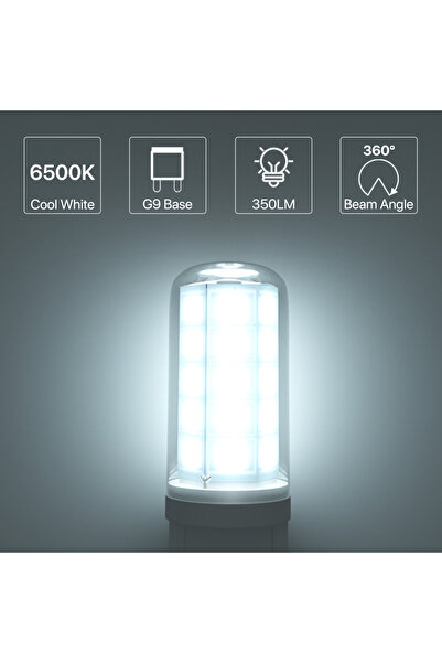 Choice 10Pcs black 10Pcs G9 LED Bulb 5W 220V G9 LED Lamp SMD2835 G9 LED Corn ...