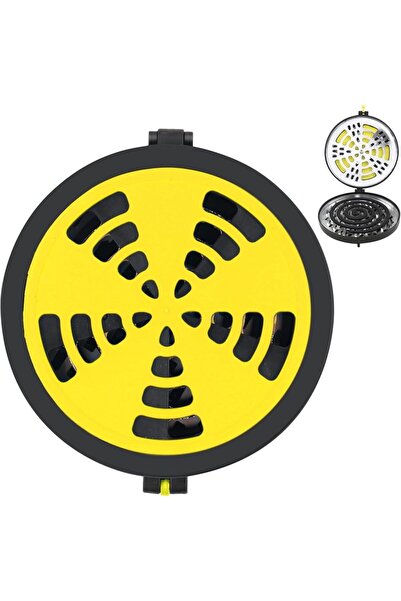 Choice YELLOW 1pcs , Portable Mosquito Coil Box, Home Mosquito Coil Box, Hang...