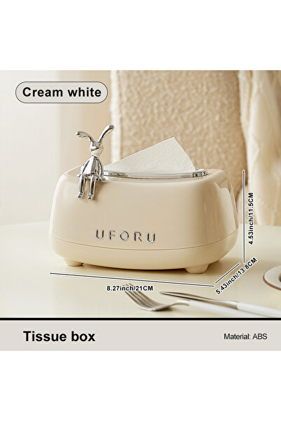 Choice cream white Creative Paper Towel Dispenser With Springs for Bedroom, C...