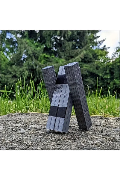 Choice مجسم روبوت تارس بين النجوم، رمادي فاتح، قابل للتجميع، مصنوع من البلاست...