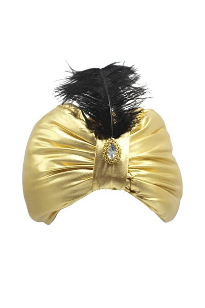 Choice India Cap Halloween Festival Decoration Indian Hat Props Bronzing Brig...