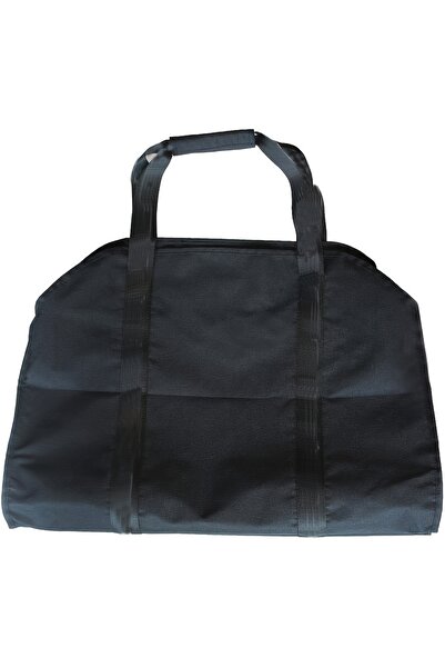 Choice حقيبة نقل حطب شديدة التحمل باللون الأسود - حقيبة نقل حطب ذات سعة كبيرة...