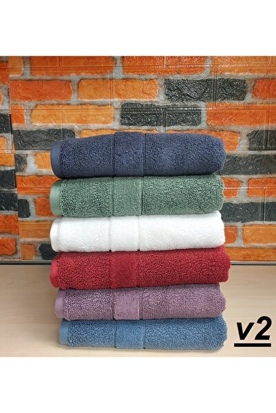 Özdilek Svv Border -6 LI- Kalın & Yumuşak El Yüz Havlusu (40x76) - v2