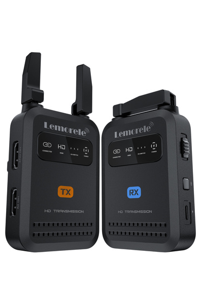 Choice مجموعة واحدة من جهاز إرسال واستقبال لاسلكي HDMI من ليموريل، بمدى 200 م...