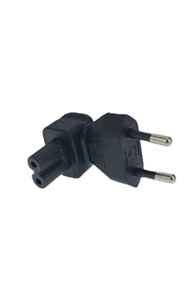 Choice محولات طاقة من C7 EU إلى IEC320 C5 / C7، موصل أوروبي ثنائي السن ذكر إل...