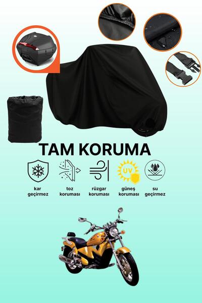 dokaca Dorado Poseidon Compatible Motorcycle Tarpaulin Compatible with Black ...