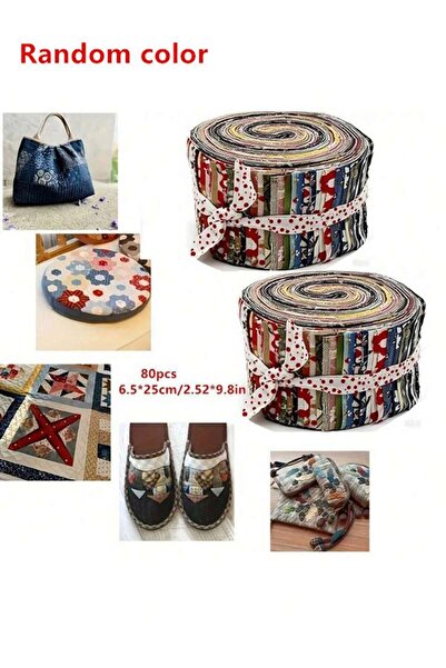 Choice 80PC 80PC 80Pcs Cotton Craft Fabric Cloths Sewing Scrapbook Artcraft F...