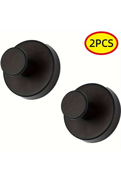 Choice خطافات تثبيت جدارية سوداء قابلة لإعادة الاستخدام من الفولاذ المقاوم لل...