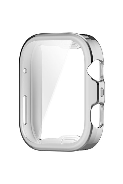 Choice واقي شاشة كامل من مادة TPU الناعمة باللون الفضي لساعة هواوي فيت 4/4 برو A